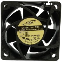 Adda - Ag06024hb257103 Axiallüfter 24 V/dc (l X B X H) 60 X 60 X 25 Mm