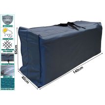 Kissentasche Schutzhülle Für 4 Rollliegen / 10 Sessel Auflagen 140x40x65cm