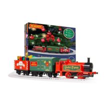 Myvillage Set Treno Natalizio Ricaricabile A Batteria Santa's Express