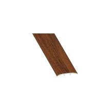 Barra De Umbral Universal De Aluminio Nogal De 38 Mm De Largo. 830 Mm