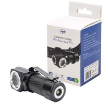 Lampada Frontale Adventure F75 Con Led 6w, 600 Lm, In Alluminio, Con Batteria E Caricatore Magnetico Con Usb - Pni