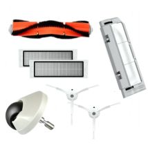 Pour Mi Robot Aspirateur 1ère Génération / 2 1s, Sdjqr01rr Sdjqr02rr Sdjqr03rr Main Side Brush Filter Wheel