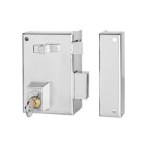 Cvl - Cerradura Sobreponer 60x35mm 56a60d/0 Niquel Picaporte/palanca Derecha