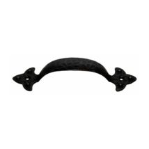 Maniglia Ferro Battuto 316 90 Mm Nero Sfumato Q.ta 25