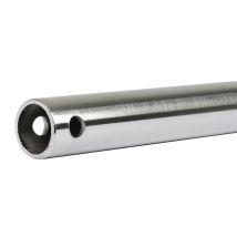CasaFan – Aerodynamix Ceiling Fan Extension Rod – Brushed Chrome – 60 cm / 24" or 120 cm / 47"