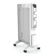 Gmr - Kasart Stufa Radiatore Elettrico Giulietta Con Ruote 1500w Con Termostato Per Ambienti Civili E Industriali