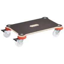 Wagner – Carrello da trasporto MaxiGRIP rettangolare – Portata massima 200 kg – Dimensioni 520 x 320 x 123 mm