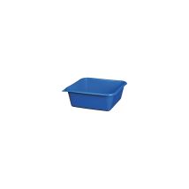 Quadratische Schüssel 20cm 1,5l Blau - Aluminium Und Kunststoff