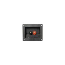 Morsetto collegamento altoparlante rettangolare nichelato – 5 pezzi per pacco – 92 x 78mm – HQ Power