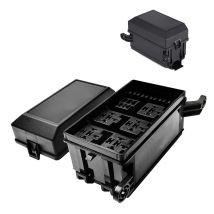 Portarelés, Universal, 6 Vías, 6 Ranuras, Ato/atc, Para Coche Marino, Caja De Fusibles, Soporte Para Seguro De Coche, Placa De Circuito Automotriz