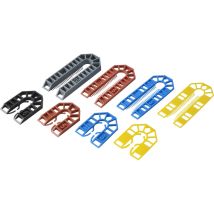 Broadfix – U Packer Mixed Tub 300 – Durable Plastic U Packers and Shims – Waterproof, Non-Swell, Non-Rot – Ideal for Decking Installation