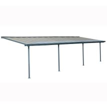 Palram-canopia - Aluminium Terrassenüberdachung Feria Anthrazit 295x1092x305 Cm
