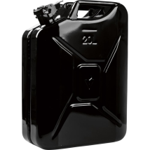 Valpro - Bidón De Combustible 20l Rojo Fuego Ral 3000 Chapa De Acero L345xl165xh470mm