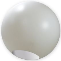 Soplás - Difusor Esférico De Polietileno D.550 Mm Con Boca De 170 Mm Para Iluminación Exterior Bricoprofesional