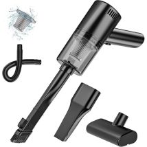 Aspirateur À Main - 9000pa Aspirateur À Main Sans Fil Rechargeable Avec Filtre Hepa Usb Aspirateur De Table, Aspirateur Poil De Chien Pour Maison 