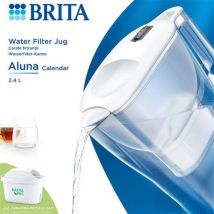 Brita Aluna Calendar Filterkaraffe Weiß 2,4 L