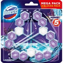 Wc-block Domestos Power 5 Antibakteriell Kalkhemmend Langanhaltend