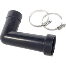 Jung Pumpen – Courbure de sortie D40 – Accessoire pour fumisterie – Matières, Largeur
