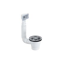 Piletta con cestello e troppo pieno diam. 70 – Filetage plomberie, Forme du raccord, Fixation raccord, Configuration raccord – Hamberger Sanitary