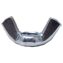 Wing Nut – M8 – Bright Zinc-Plated Steel – Box of 25