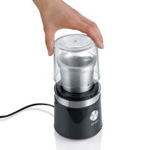 Graef – Coffee, Spice & Herb Grinder – Compact Design – 85g Capacity Containers – User-Friendly One-Button Operation