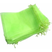 Sacchetti Di Protezione Per L'Uva, 100 Pezzi Sacchetti Di Protezione Per La Frutta, Sacchetti In Organza Traspirante Con Coulisse 30 Cm X 20 Cm Per 