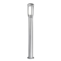 Borne De Sol De Jardin Atlas Ip65 - Borne Grise Avec Douille E27 Pour Ampoules Led - Structure En Aluminium Moulé Sous Pression - Groupe Rossini