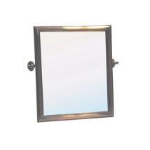 DIANHYDRO Antiker Kupferspiegel – Breite 60 cm – Höhe 60 cm – Elegantes Design für Ihr Zuhause