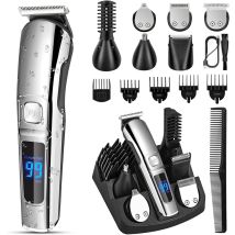 Men's Pubic Hair Trimmer - Beard Trimmer - Men's Beard Trimmer - Waterproof Electric Shaver - Cordless Hair Clipper - Men's Razor - Grooming Tool Set 