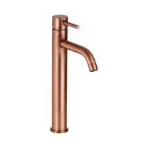 Pollini Acqua Design - Waschtischmischer Mit Hohem Auslauf In Kupferfarbe Pollini Jessy Mxlhmcmmcra Kupfer