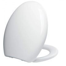 Siamp – Sedile WC Premium Vallauris a Chiusura Lenta – Termoplastico, 1,6 kg – Universale per Gabinetti