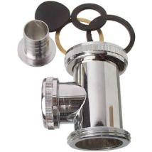 Cornat Tec356260 1 1/4'', Evier, Chrome, Multicolore