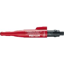 Portaminas LYRA DRY Profi LED – Sacapuntas integrado – Herramienta versátil para superficies rugosas y oscuras
