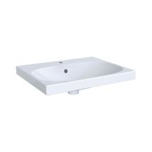 Banyo - Geberit Waschtisch Acanto Weiß Keramik Wandhängend 600x170x480mm Badezimmer Sanitär