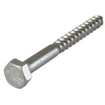 Tornillos Para Madera Suki Hexagon Head Acero Inoxidable 6 Cm 25 Piezas