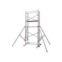 Échafaudage Roulant Aluminium Dynamic - Hauteur De Travail 4,45 M