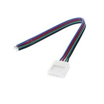 Sysled – Conector de esquina con soldadura para cinta LED RGB 12V – Accesorios para tiras LED