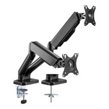 Techly Universelle Tischhalterung Für Zwei Monitore
