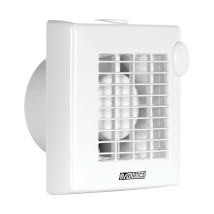 Vortice – 11150 – Aspirador de aire y olores 90 mm – Caudal máximo 70 m³/h – Consumo 18 W – Silencioso – Instalación en pared o vidrio