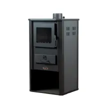 Ignip - Stufa A Legna 'atene' Grigio 9 Kw