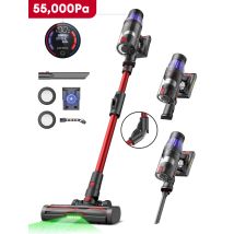 Ultenic Aspiradora Uw20 Mopper, Depósito De 230 Ml, Potencia De Succión De 85 Kpa, Autonomía De 60 Minutos, Doble Luz Verde, Cepillo Antienredos, 