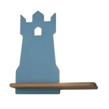 Applique Candellux Tower Led 4w 4000k Blu Legno Chiaro