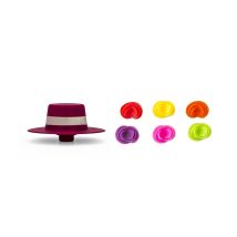 Set Tappo Per Bottiglia E 6 Segna Calici
