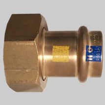 Mezzo Bocchettone Dado Girevole A Pressare - 28 X 1"1/2