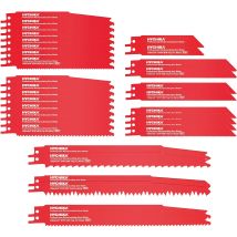 Hychika - Hojas De Sierra Sable 32 Pcs Hojas Para Corte De Madera, Metal, Etc. Con Estuche Organizador