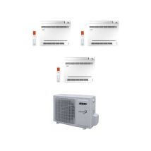Aermec Climatizzatore Trial Split Ckg A Console 9+9+12 Con Mpg730 R-32 Inverter Wi-fi Incluso Classe A++