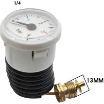 Manometer 0-4 bar – Durchmesser 40 mm, Kapillarlänge 620 mm