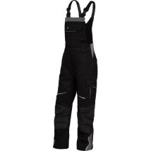 Leibwächter Kinder Latzhose Flex-line Flxkl Gr. 136/140 Schwarz-grau