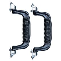 14972-02 Koffergriff 2er Set, 19 X 7 Cm, Schwarz - Hmf