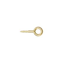 Ojo de Vástago de Latón Puccioni – Ferretería y Bullonería – Rosca para Madera Torneada UNI 699